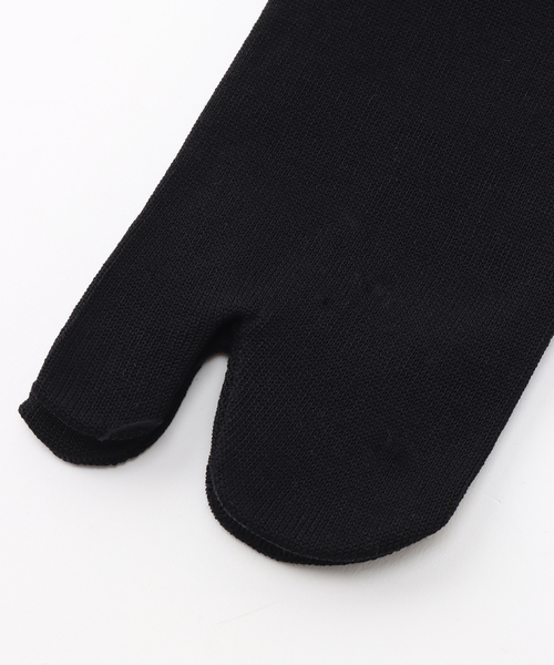JOURNAL STANDARD（ジャーナルスタンダード）の「リデュースタビソックス(ロング)（ソックス/靴下・レディース・ブラック・FREE）」の2枚目の写真