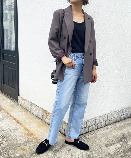 CASTELLANO（カステラーノ）の「【CASTELLANO/カステラーノ】スエードビットローファースリッポン（スリッポン・レディース・ブラック・38/36/37）」の3枚目の写真