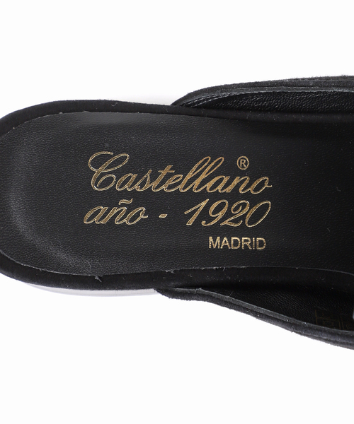CASTELLANO（カステラーノ）の「【CASTELLANO/カステラーノ】スエードビットローファースリッポン（スリッポン・レディース・ブラック・38/36/37）」の11枚目の写真