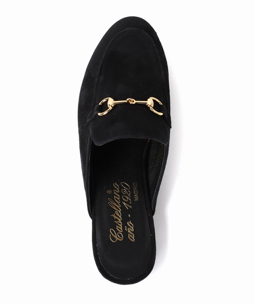 CASTELLANO（カステラーノ）の「【CASTELLANO/カステラーノ】スエードビットローファースリッポン（スリッポン・レディース・ブラック・38/36/37）」の12枚目の写真