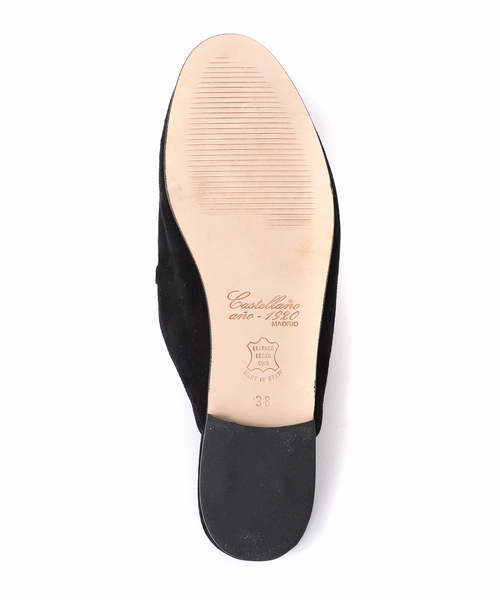 CASTELLANO（カステラーノ）の「【CASTELLANO/カステラーノ】スエードビットローファースリッポン（スリッポン・レディース・ブラック・38/36/37）」の13枚目の写真