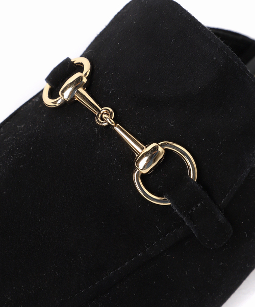 CASTELLANO（カステラーノ）の「【CASTELLANO/カステラーノ】スエードビットローファースリッポン（スリッポン・レディース・ブラック・38/36/37）」の14枚目の写真