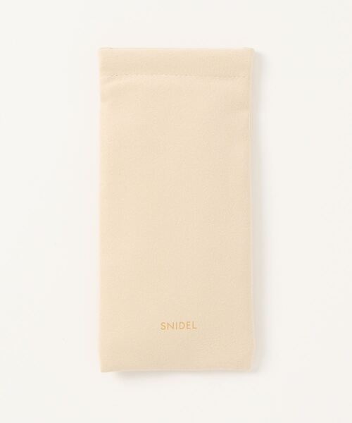 SNIDEL（スナイデル）の「ボストングラス（サングラス・レディース・ブラック/クリア・FREE）」の11枚目の写真