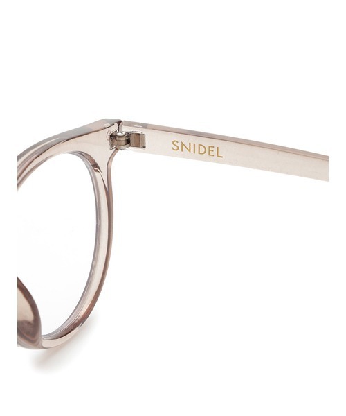 SNIDEL（スナイデル）の「ボストングラス（サングラス・レディース・ブラック/クリア・FREE）」の6枚目の写真