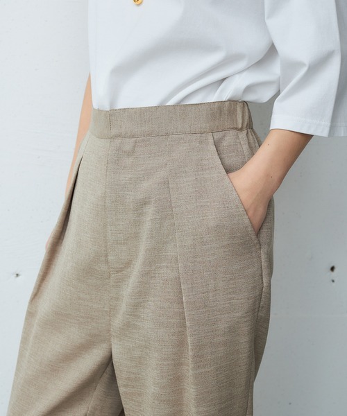 OUTERSUNSET(アウターサンセット)の「washable high waist pants(その他パンツ・レディース・ブラック/ベージュ・S/M)」の11枚目の写真