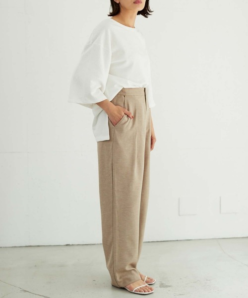 OUTERSUNSET(アウターサンセット)の「washable high waist pants(その他パンツ・レディース・ブラック/ベージュ・S/M)」の16枚目の写真
