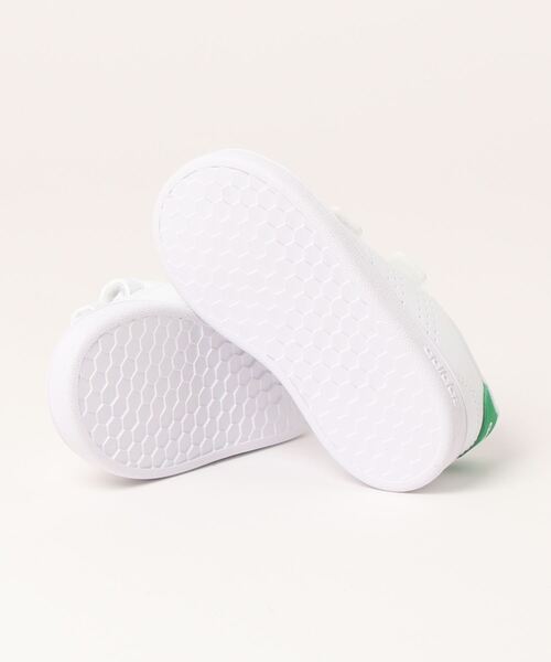 adidas（アディダス）の「《adidas》Advantage Lifestyle Court 2 H&L（スニーカー・キッズ・ホワイト×グリーン/ホワイト×ピンク・15.0cm/16.0cm/14.0cm/13.0cm）」の4枚目の写真
