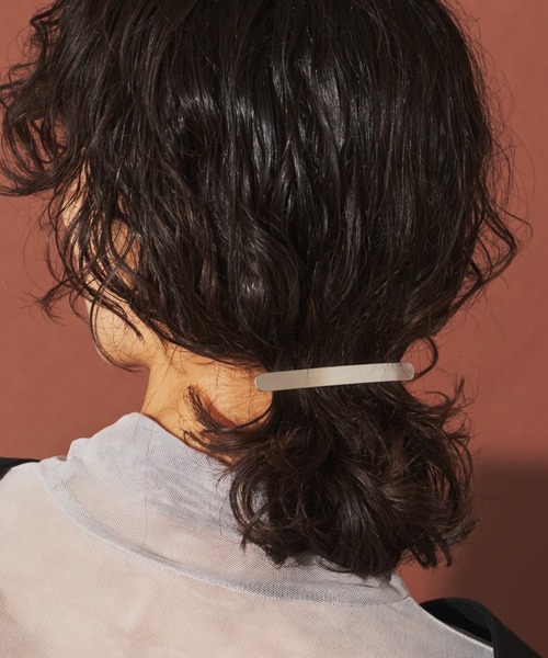Aunt Marie's(アントマリーズ)の「Slim Stick Barrette / スリムスティックバレッタ(バレッタ/ヘアクリップ・レディース・シルバー/ゴールド・FREE)」の1枚目の写真
