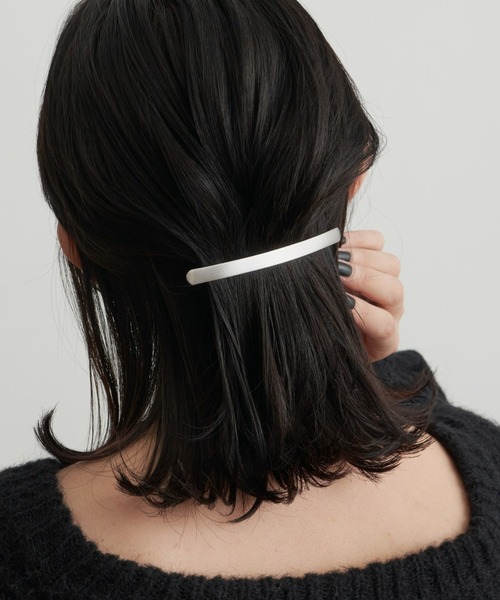 Aunt Marie's(アントマリーズ)の「Slim Stick Barrette / スリムスティックバレッタ(バレッタ/ヘアクリップ・レディース・シルバー/ゴールド・FREE)」の19枚目の写真