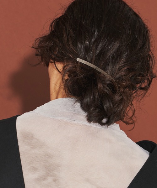 Aunt Marie's(アントマリーズ)の「Slim Stick Barrette / スリムスティックバレッタ(バレッタ/ヘアクリップ・レディース・シルバー/ゴールド・FREE)」の21枚目の写真