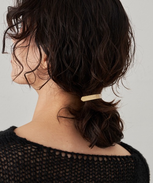 Aunt Marie's(アントマリーズ)の「Slim Stick Barrette / スリムスティックバレッタ(バレッタ/ヘアクリップ・レディース・シルバー/ゴールド・FREE)」の18枚目の写真