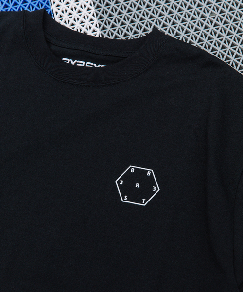 B.C STOCK(ベーセーストック)の「【3x3.EXE】 サイドロゴロングTシャツ(Tシャツ/カットソー・メンズ・ホワイト/ブラック・X-LARGE/LARGE/MEDIUM)」の5枚目の写真