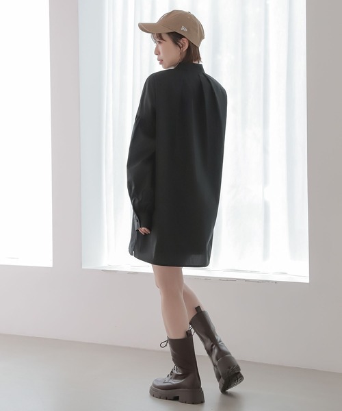 Heather(ヘザー)の「ピンタックチュニックブラウス 162772(シャツ/ブラウス・レディース・オフホワイト/ブラック/ベージュ・FREE)」の16枚目の写真