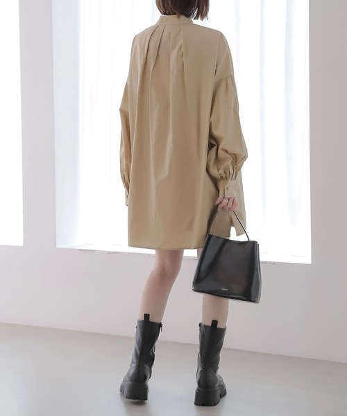 Heather(ヘザー)の「ピンタックチュニックブラウス 162772(シャツ/ブラウス・レディース・オフホワイト/ブラック/ベージュ・FREE)」の22枚目の写真
