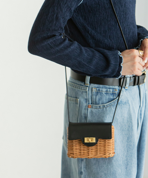 セール】【BAGMATI/バグマティ】 ミニカゴショルダーBAG