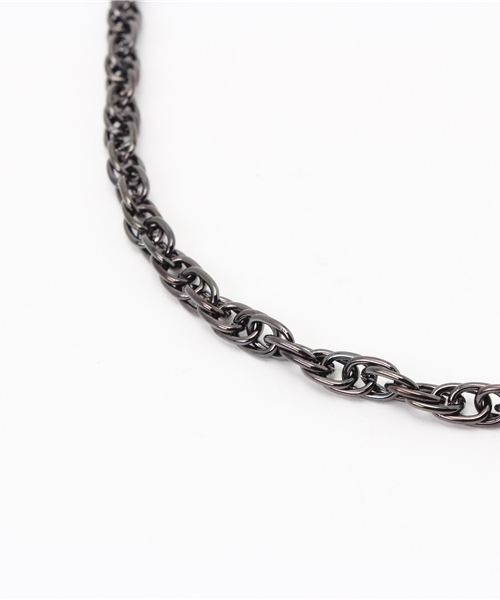 DOUBLE STEAL（ダブルスティール）の「Double Chain Necklace（ネックレス・メンズ・ゴールド/ゴールド系その他/シルバー/ブラック・フリー）」の13枚目の写真