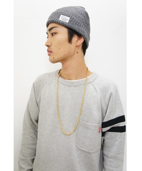 DOUBLE STEAL（ダブルスティール）の「Double Chain Necklace（ネックレス・メンズ・ゴールド/ゴールド系その他/シルバー/ブラック・フリー）」の12枚目の写真