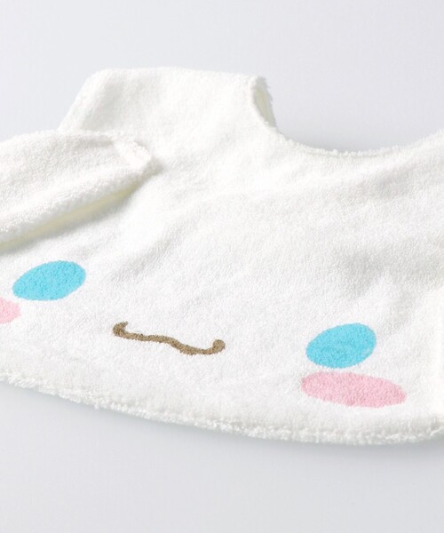 sanrio(サンリオ)の「【サンリオベビー】キャラクターパイルスタイ(スタイ/よだれかけ・キッズ・オフホワイト/ピンク/イエロー/アイボリー・FREE)」の5枚目の写真