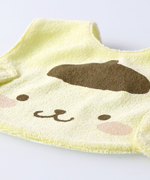sanrio(サンリオ)の「【サンリオベビー】キャラクターパイルスタイ(スタイ/よだれかけ・キッズ・オフホワイト/ピンク/イエロー/アイボリー・FREE)」の6枚目の写真