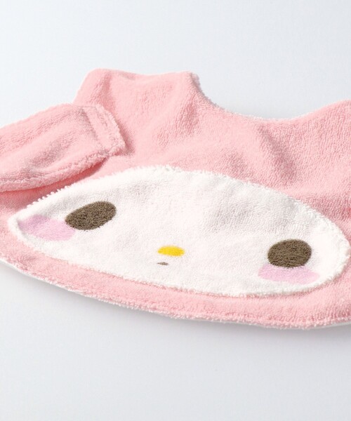 sanrio(サンリオ)の「【サンリオベビー】キャラクターパイルスタイ(スタイ/よだれかけ・キッズ・オフホワイト/ピンク/イエロー/アイボリー・FREE)」の9枚目の写真