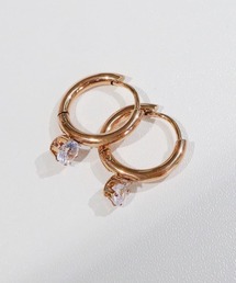 blackdia ocean ジルコニアフープピアス