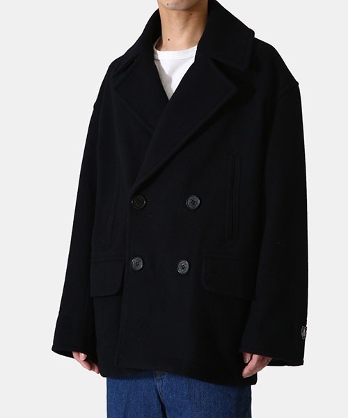 ORCIVAL（オーシバル）の「ORCIVAL / オーシバル：SHORT P-COAT：OR-A0083NLM[STD]（ピーコート・メンズ・グリーン系その他/ブルー系その他・4/5）」の13枚目の写真