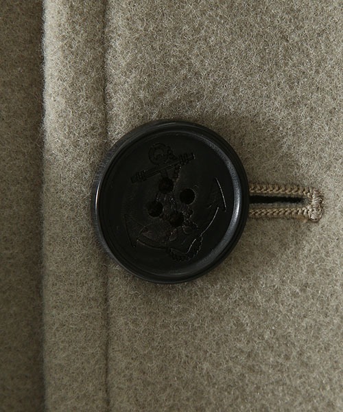 ORCIVAL（オーシバル）の「ORCIVAL / オーシバル：SHORT P-COAT：OR-A0083NLM[STD]（ピーコート・メンズ・グリーン系その他/ブルー系その他・4/5）」の20枚目の写真