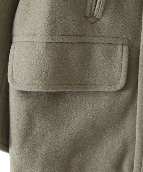 ORCIVAL（オーシバル）の「ORCIVAL / オーシバル：SHORT P-COAT：OR-A0083NLM[STD]（ピーコート・メンズ・グリーン系その他/ブルー系その他・4/5）」の21枚目の写真