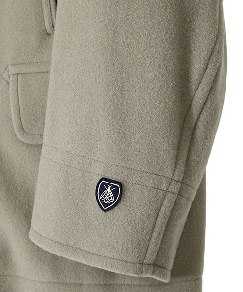 ORCIVAL（オーシバル）の「ORCIVAL / オーシバル：SHORT P-COAT：OR-A0083NLM[STD]（ピーコート・メンズ・グリーン系その他/ブルー系その他・4/5）」の22枚目の写真