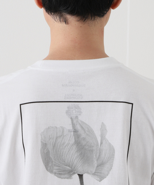 JOURNAL STANDARD（ジャーナルスタンダード）の「COLIN SUSSINGHAM Wild Flower Tee（Tシャツ/カットソー・メンズ・ホワイト・MEDIUM/LARGE/X-LARGE）」の7枚目の写真
