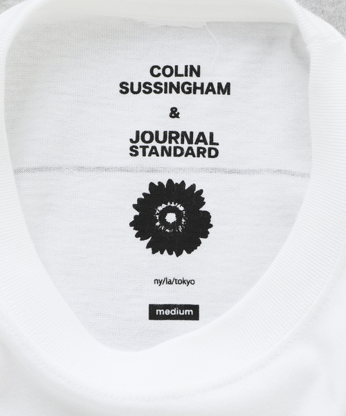 JOURNAL STANDARD（ジャーナルスタンダード）の「COLIN SUSSINGHAM Wild Flower Tee（Tシャツ/カットソー・メンズ・ホワイト・MEDIUM/LARGE/X-LARGE）」の13枚目の写真