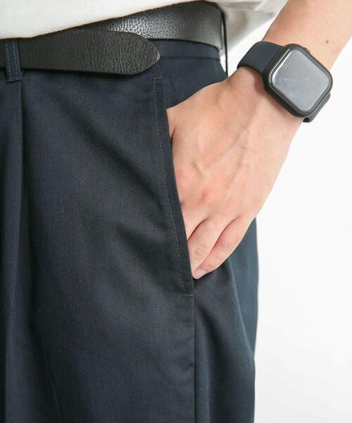 SENSE OF PLACE by URBAN RESEARCH（センスオブプレイスバイアーバンリサーチ）の「センタープレスストレートタックチノパンツ（その他パンツ・メンズ・ブラック/ライトベージュ・MEDIUM/LARGE）」の16枚目の写真