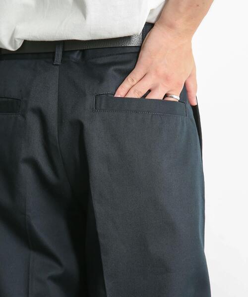 SENSE OF PLACE by URBAN RESEARCH（センスオブプレイスバイアーバンリサーチ）の「センタープレスストレートタックチノパンツ（その他パンツ・メンズ・ブラック/ライトベージュ・MEDIUM/LARGE）」の18枚目の写真