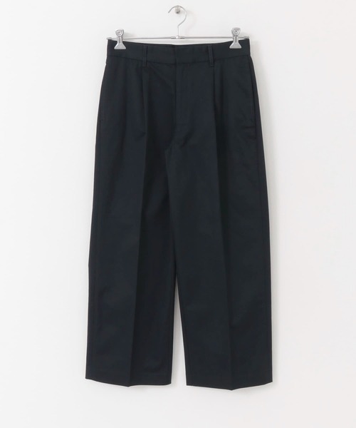 SENSE OF PLACE by URBAN RESEARCH（センスオブプレイスバイアーバンリサーチ）の「センタープレスストレートタックチノパンツ（その他パンツ・メンズ・ブラック/ライトベージュ・MEDIUM/LARGE）」の5枚目の写真