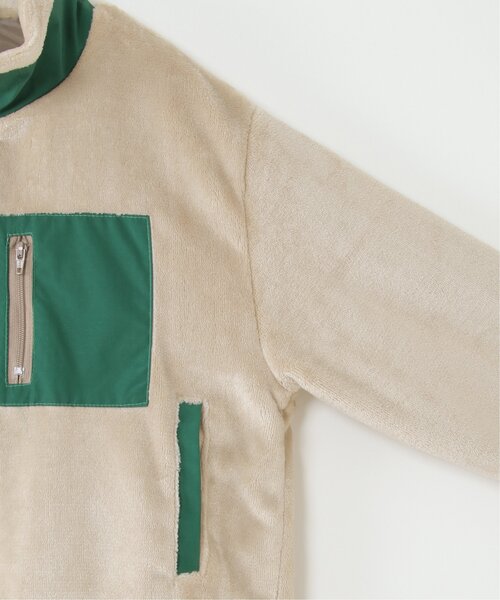 ikka(イッカ)の「ボアフリースジャケット(120~160cm)(ブルゾン・キッズ・ブラック/ベージュ/カーキオリーブ・120/130/140/150/160)」の22枚目の写真