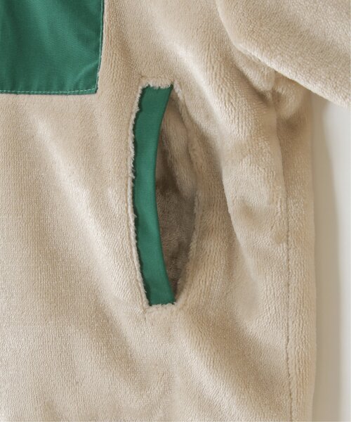 ikka(イッカ)の「ボアフリースジャケット(120~160cm)(ブルゾン・キッズ・ブラック/ベージュ/カーキオリーブ・120/130/140/150/160)」の18枚目の写真
