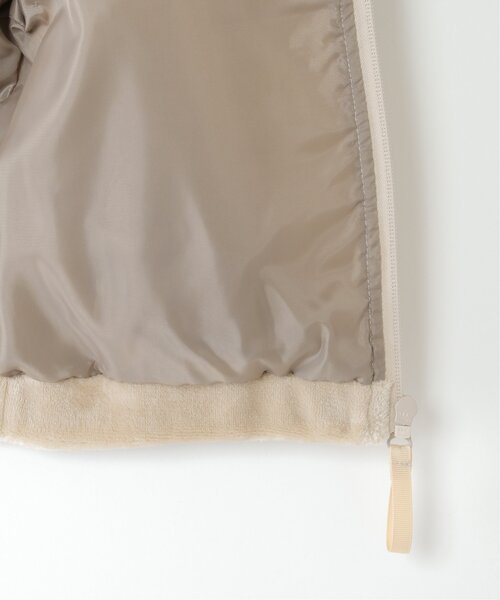 ikka(イッカ)の「ボアフリースジャケット(120~160cm)(ブルゾン・キッズ・ブラック/ベージュ/カーキオリーブ・120/130/140/150/160)」の14枚目の写真