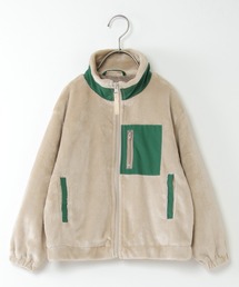 ikka | ボアフリースジャケット（120~160cm）(ブルゾン)