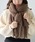 HER CLOSET�i�n�[�N���[�[�b�g�j�́u�yHER CLOSET�z�ӂ�ӂ�t�����W�{�����[���}�t���[ FLUFFY FRINGE VOLUME MUFFLER�i�}�t���[�j�v�b�u���E��