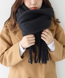 HER CLOSET | 【HER CLOSET】ふわふわフリンジボリュームマフラー FLUFFY FRINGE VOLUME MUFFLER(マフラー)