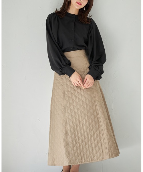 tocco closet(トッコ クローゼット)の「【ZOZO限定】取り外し可能なビックカラー付きボリュームスリーブブラウス(シャツ/ブラウス・レディース・オフホワイト/ライトグレー/ブラック・M)」の20枚目の写真