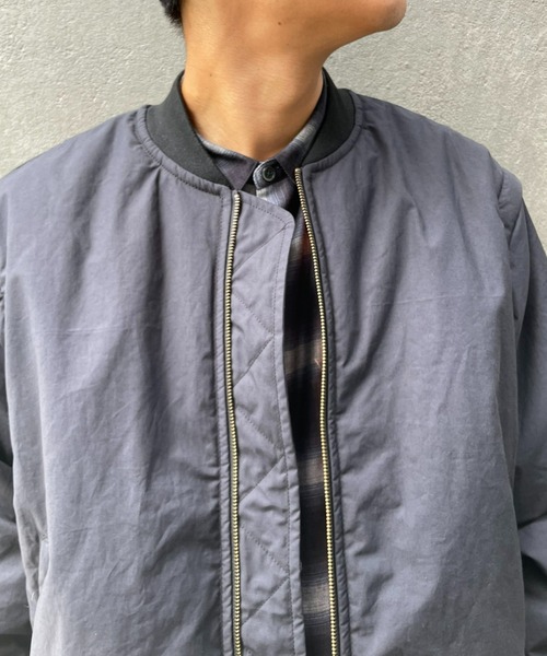 CIAOPANIC（チャオパニック）の「セパレートスリーブMA-1（MA-1・メンズ・ブラック/オリーブ・MEDIUM/LARGE）」の16枚目の写真