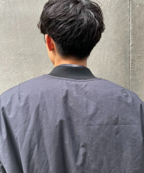 CIAOPANIC（チャオパニック）の「セパレートスリーブMA-1（MA-1・メンズ・ブラック/オリーブ・MEDIUM/LARGE）」の21枚目の写真