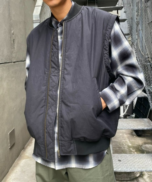 CIAOPANIC（チャオパニック）の「セパレートスリーブMA-1（MA-1・メンズ・ブラック/オリーブ・MEDIUM/LARGE）」の11枚目の写真