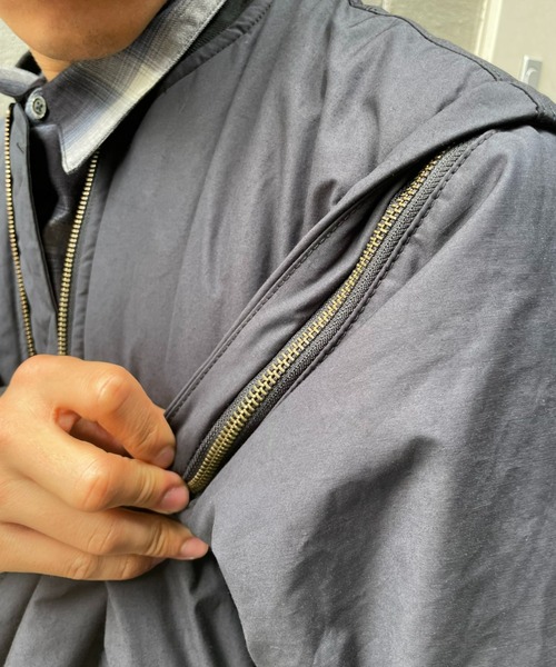 CIAOPANIC（チャオパニック）の「セパレートスリーブMA-1（MA-1・メンズ・ブラック/オリーブ・MEDIUM/LARGE）」の19枚目の写真