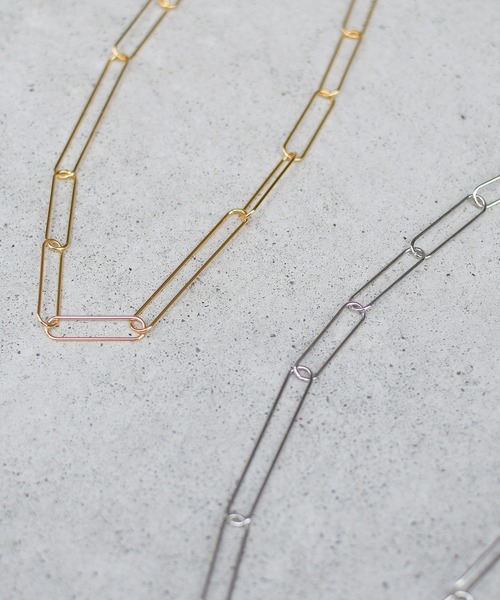 Marient(マリエント)の「Clip Chain Necklace(ネックレス・レディース・シルバー/ゴールド・FREE)」の4枚目の写真