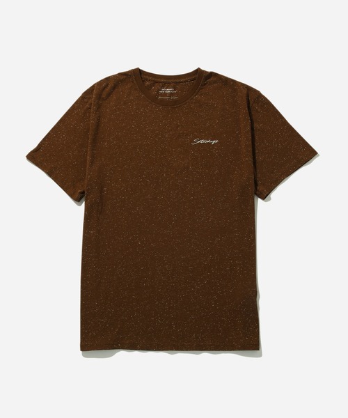 Saturdays NYC（サタデーズ ニューヨークシティ ）の「Speckled Script Emb Ss Tee（Tシャツ/カットソー・メンズ・オリーブ/ベージュ/ブラウン系その他2・L/XL/X-SMALL/M/S）」の12枚目の写真