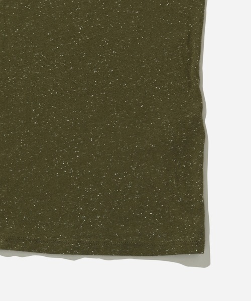 Saturdays NYC（サタデーズ ニューヨークシティ ）の「Speckled Script Emb Ss Tee（Tシャツ/カットソー・メンズ・オリーブ/ベージュ/ブラウン系その他2・L/XL/X-SMALL/M/S）」の19枚目の写真