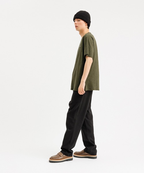 Saturdays NYC（サタデーズ ニューヨークシティ ）の「Speckled Script Emb Ss Tee（Tシャツ/カットソー・メンズ・オリーブ/ベージュ/ブラウン系その他2・L/XL/X-SMALL/M/S）」の8枚目の写真