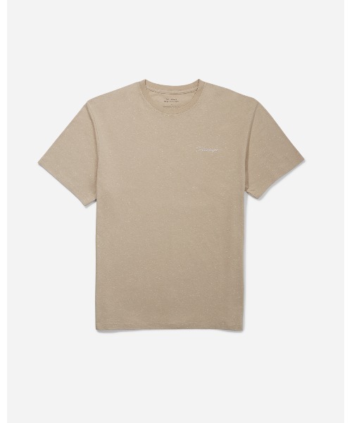 Saturdays NYC（サタデーズ ニューヨークシティ ）の「Speckled Script Emb Ss Tee（Tシャツ/カットソー・メンズ・オリーブ/ベージュ/ブラウン系その他2・L/XL/X-SMALL/M/S）」の21枚目の写真